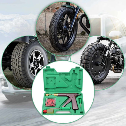 Tubeless Tire Repair Kit for Motorcycle and Electric Bikes – Durable Puncture Plug Set for Emergency Tire Repair