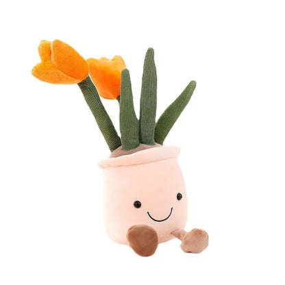 Colorful Plush Tulip Soft Toy