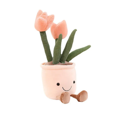 Colorful Plush Tulip Soft Toy