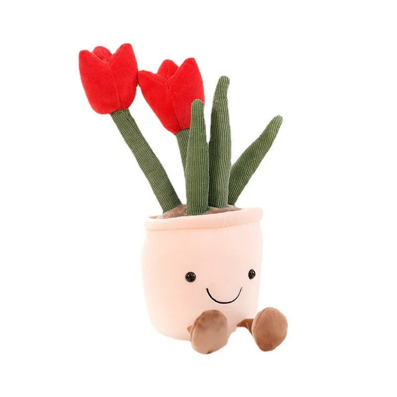 Colorful Plush Tulip Soft Toy - Halri