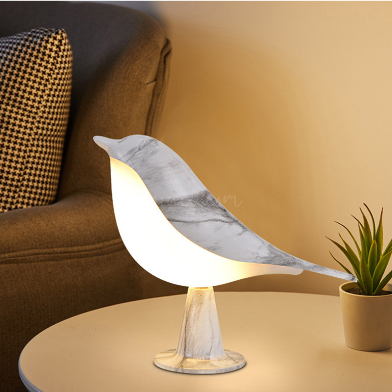 Colorful Bird Shaped LED Nightlight with Touch Control