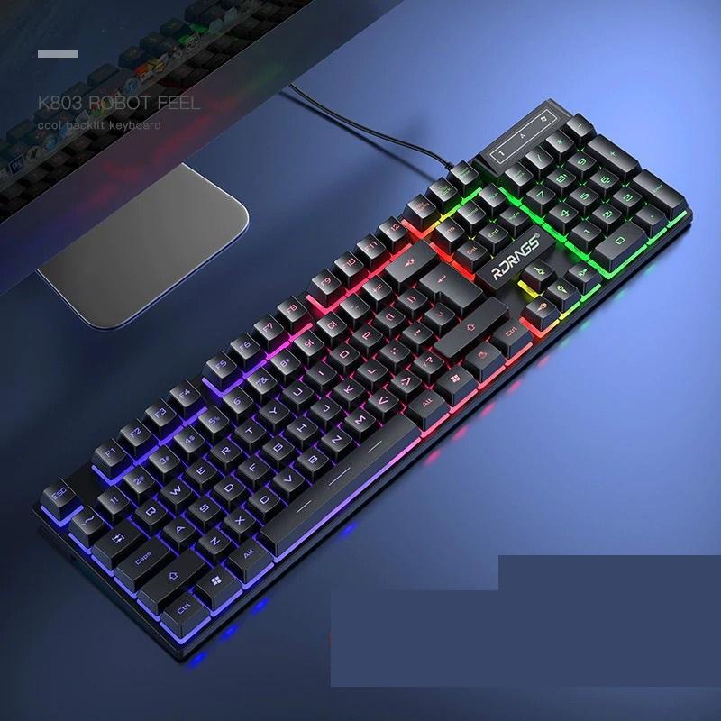 Fast Gaming Mechanical Illuminated Keyboard
