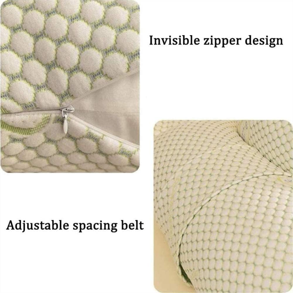 Contoured Full Body Pillow for Pregnant Side Sleepers