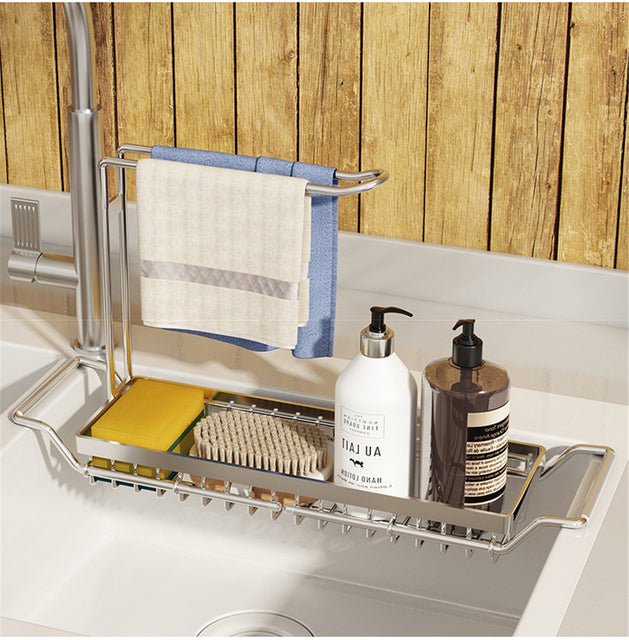 Space Saving Sink Organizer Shelf