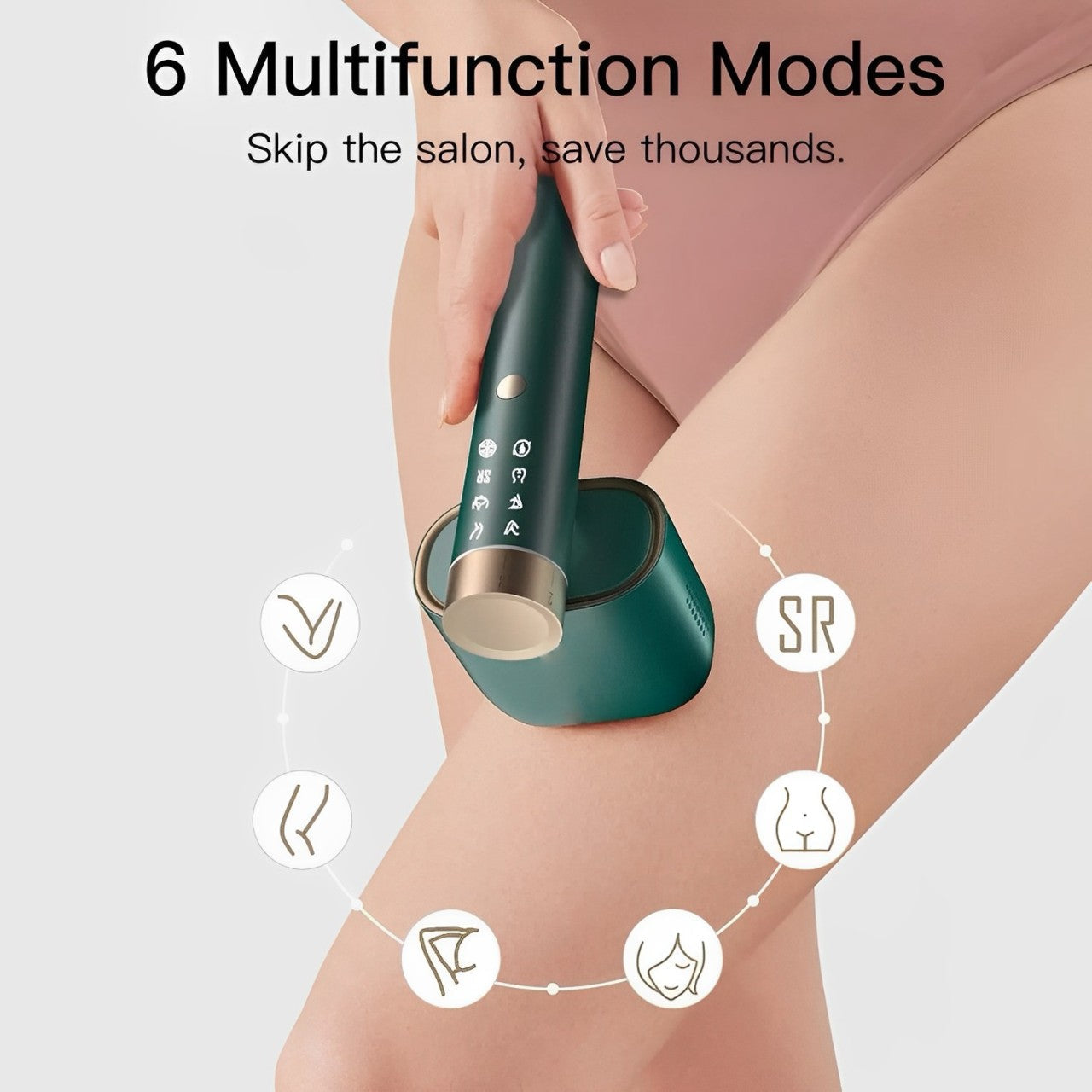 Permanent Painless Hair Remover Device