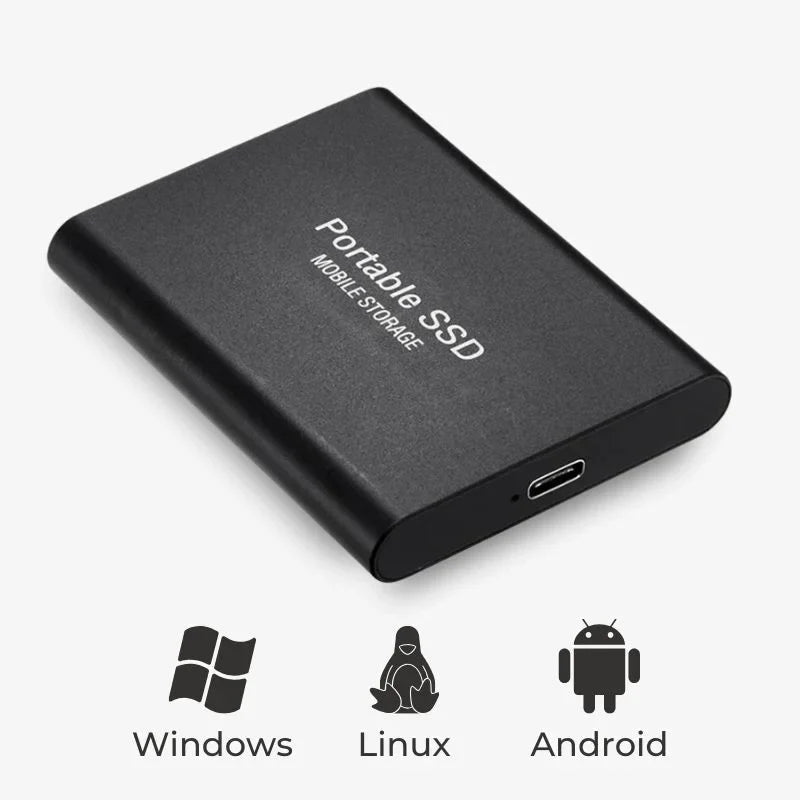 Compact USB External Hard Drive for Fast Data Storage