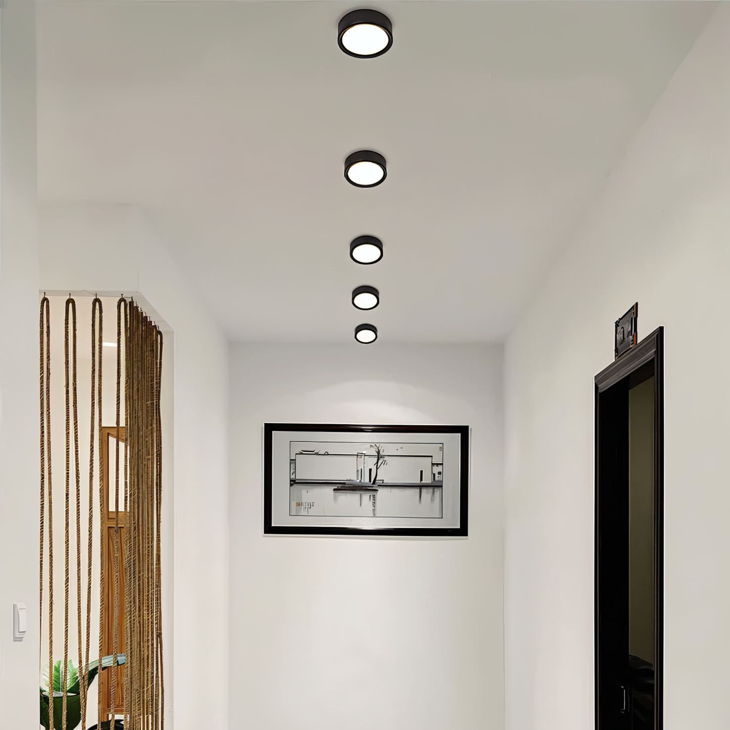 Ultra Slim Round LED Spotlights - Elegant Ceiling Spotlights for Modern Interiors, Warm Soft Lighting, Space-Saving Design 7