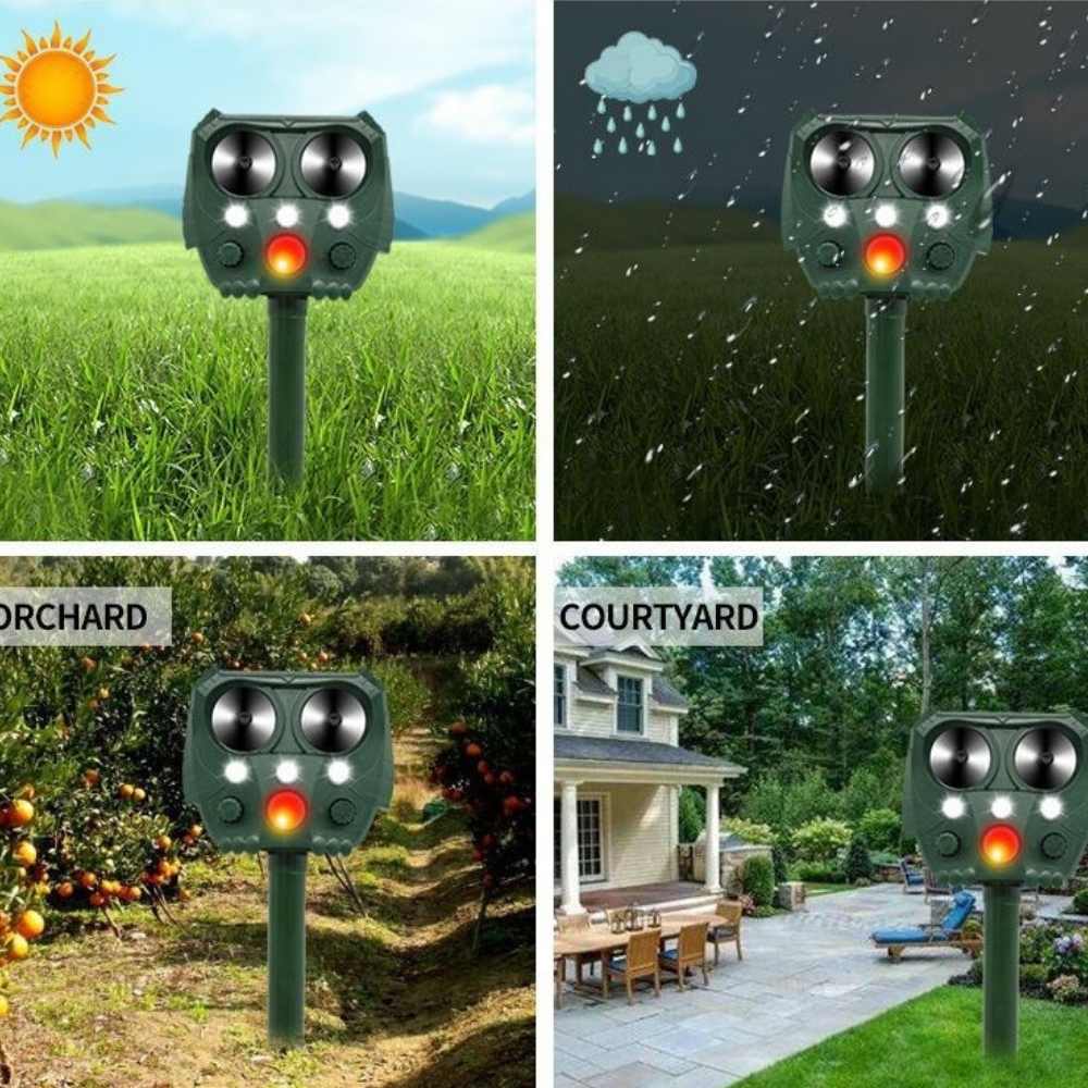 Outdoor Electronic Pest Repeller for Gardens