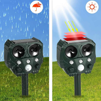 Outdoor Electronic Pest Repeller for Gardens