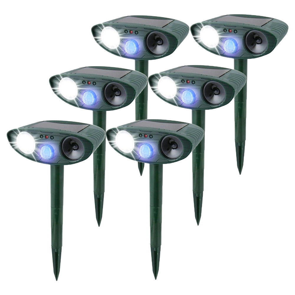 Outdoor Rabbit Deterrent Solar Powered Repellent Light