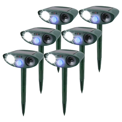 Outdoor Rabbit Deterrent Solar Powered Repellent Light