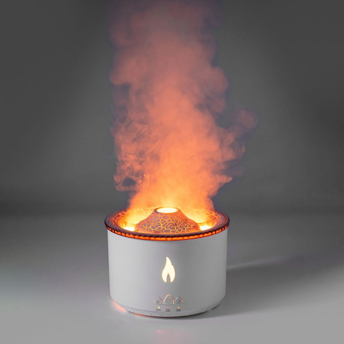 Ultrasonic Cool Mist Humidifier with Volcano Design and 7-Color LED Light – Aromatherapy Diffuser for Bedroom 4