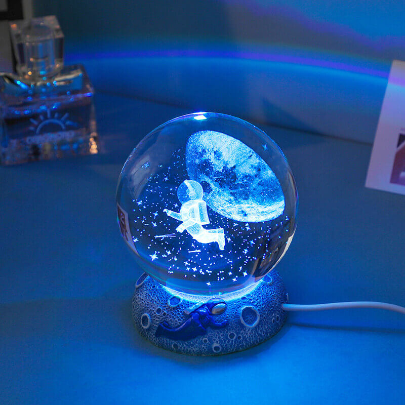 Colorful Ocean Globe LED Table Lamp