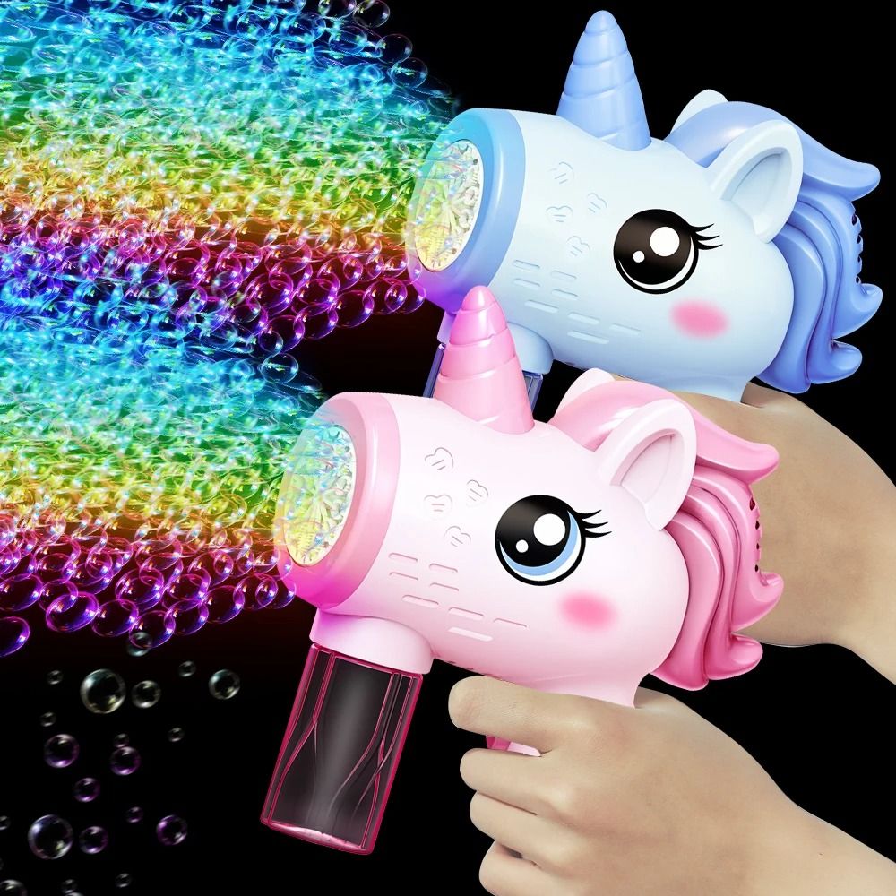 Colorful Kids Bubble Blaster with LED Lights - Halri