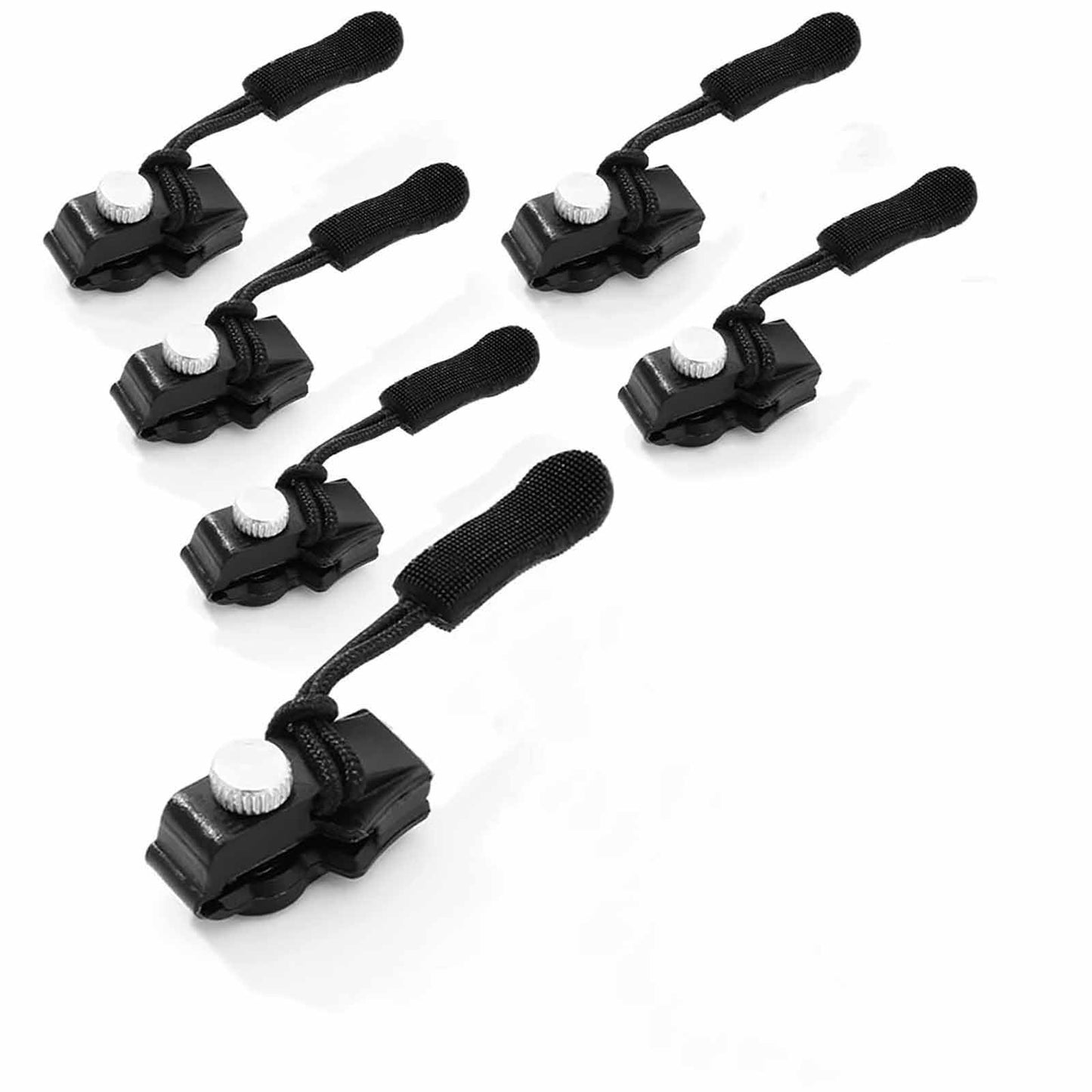 Universal Zipper Repair Kit - Quick No-Sew Fix Zipper Repair Solutions for Jackets, Bags, Tents - Travel Ready Zip Fastener Repair Kits 5