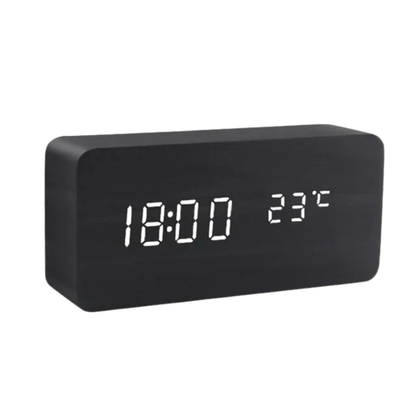 Modern Wooden Digital Clock