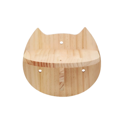 Cat Climbing Wall Shelf with Scratch Post