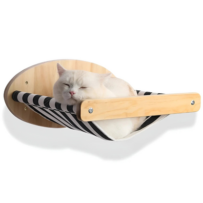 Cat Climbing Wall Shelf with Scratch Post