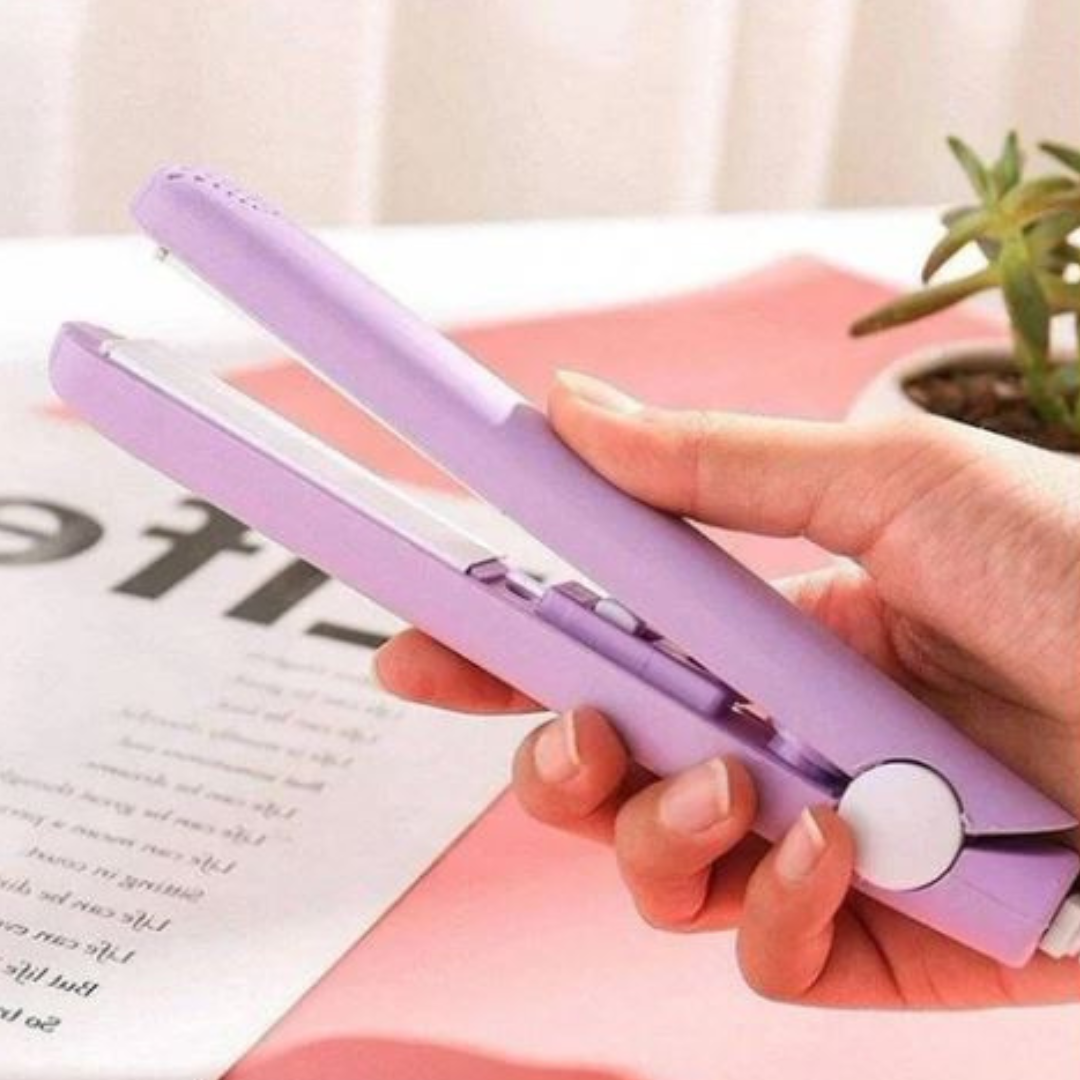 Compact Ceramic Curl & Straightening Hair Iron