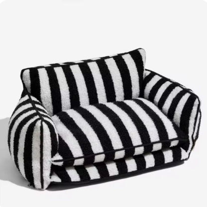 Cozy Pet Couch - Washable Plush Dog Bed