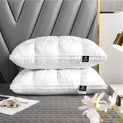 Plush Memory Foam Pillow for Restful Sleep - Halri