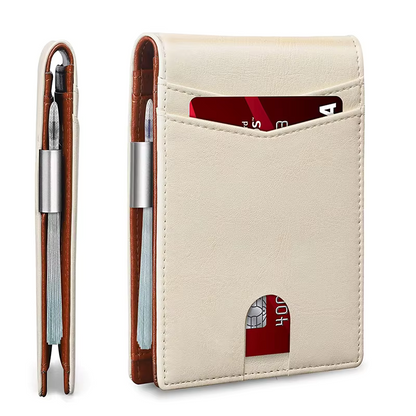 Secure Slim RFID Leather Men's Wallet