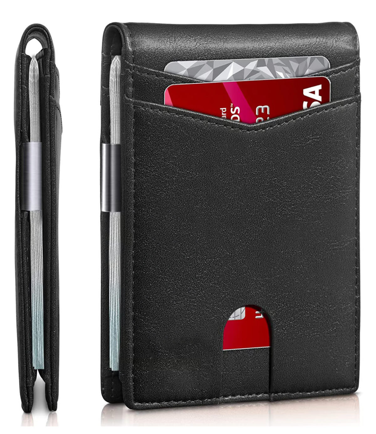 Secure Slim RFID Leather Men's Wallet