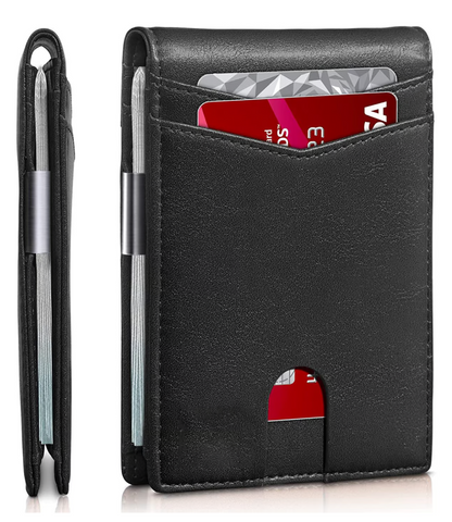 Secure Slim RFID Leather Men's Wallet
