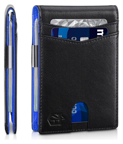 Secure Slim RFID Leather Men's Wallet