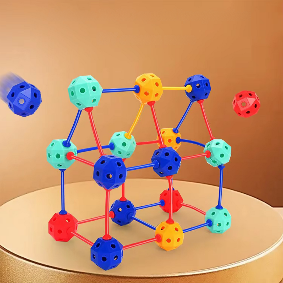 Colorful Geometric Building Toy Beads - Halri