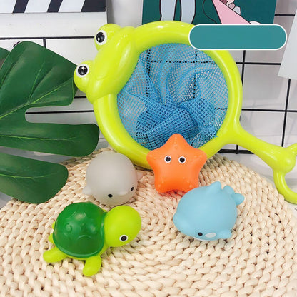 Bright Bath Toy with Scoop Net - Halri