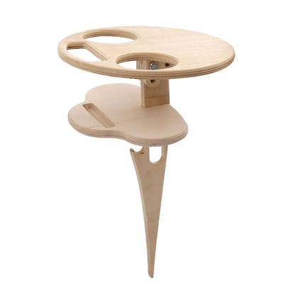 Compact Folding Wine Bar Table - Halri