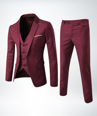 Classic Men's 3 Piece Business Suit