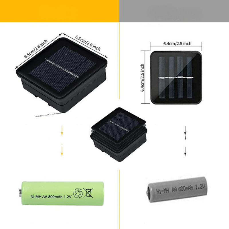 Bright Solar Powered Outdoor String Lanterns