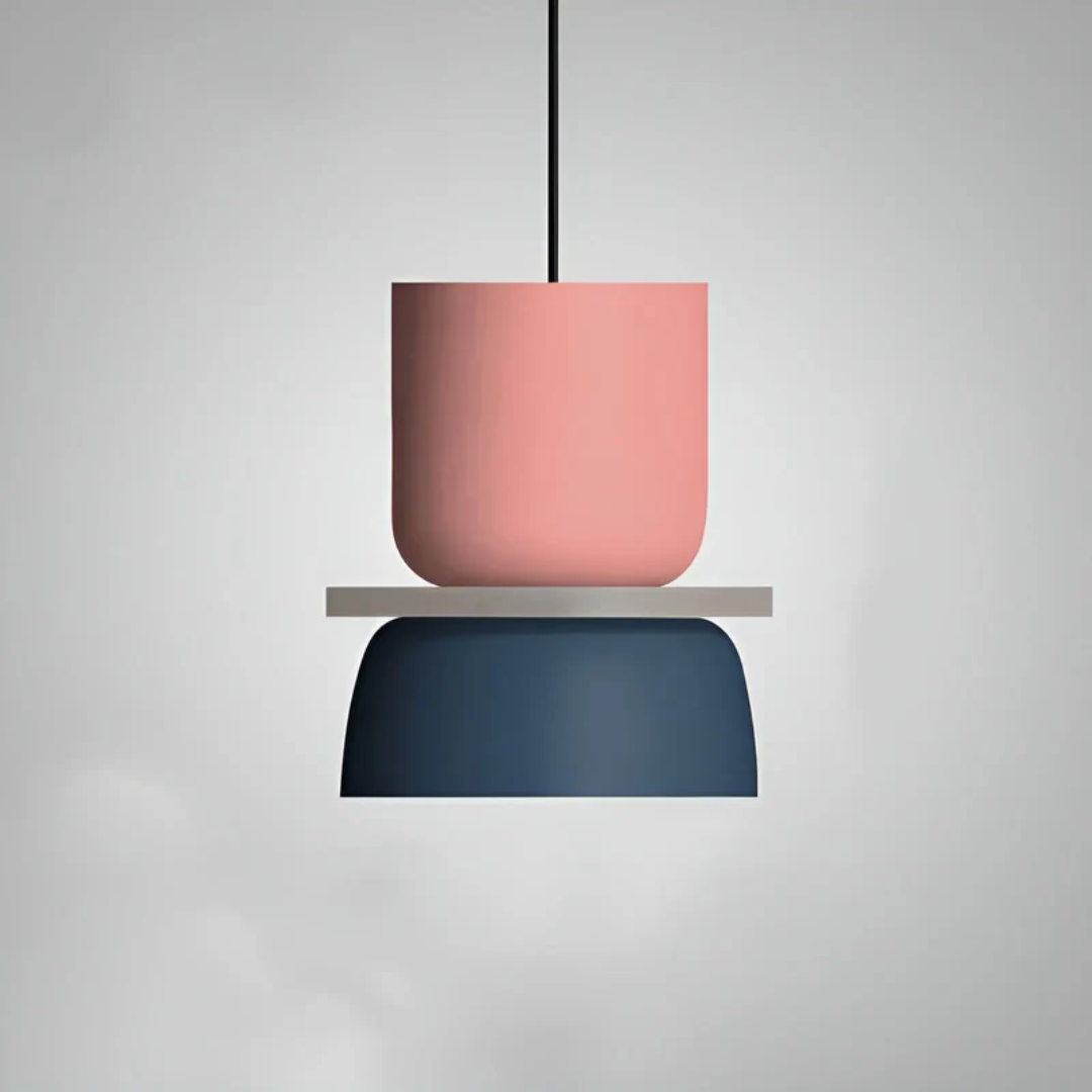 Bright Colorful Glass Pendant Lamp - Halri