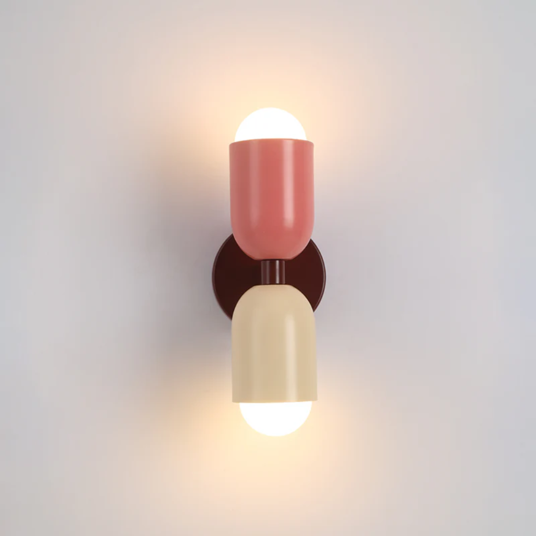 Colorful Double Sided LED Wall Lamp