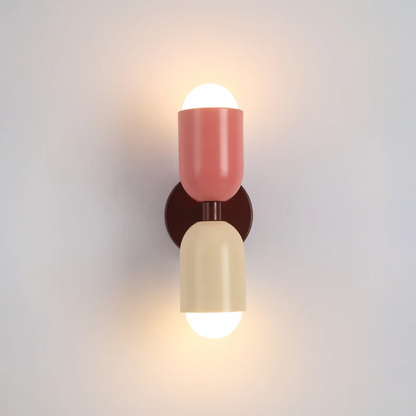 Colorful Double Sided LED Wall Lamp