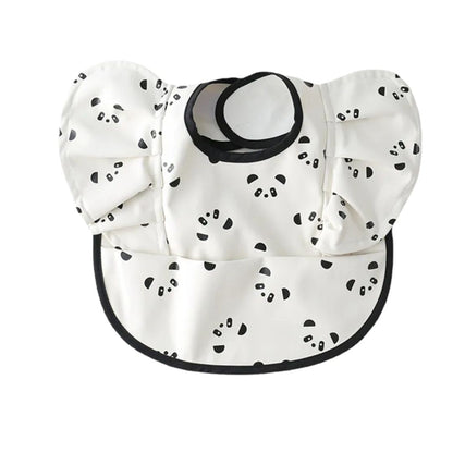 Practical Baby Bib with Sleeves - Easy Clean Feeding Bib - Halri