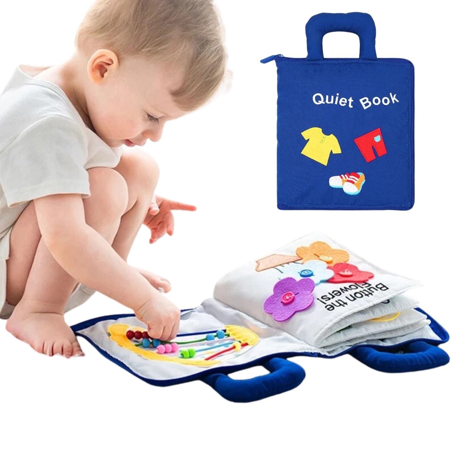 Educational Board Book for 1 Year Old Baby - Halri