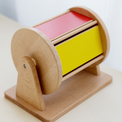 Colorful Wooden Toy Carousel for Kids