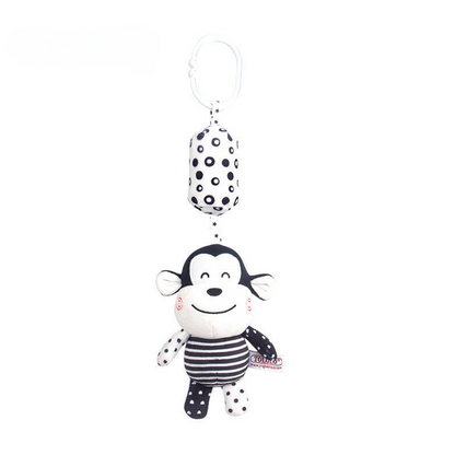 Cute Plush Baby Toy Rattles for Nursery and Stroll