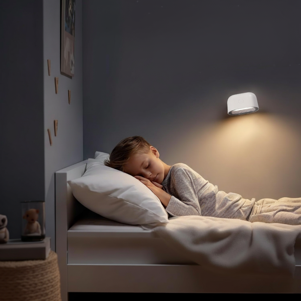 Smart LED Wall Lamp with Remote - Dimmable Color Light - Halri