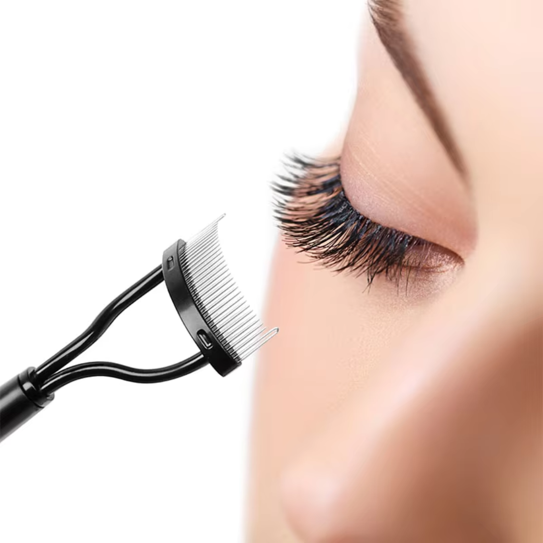 Precise Eyelash Comb and Mascara Brush Set - Halri