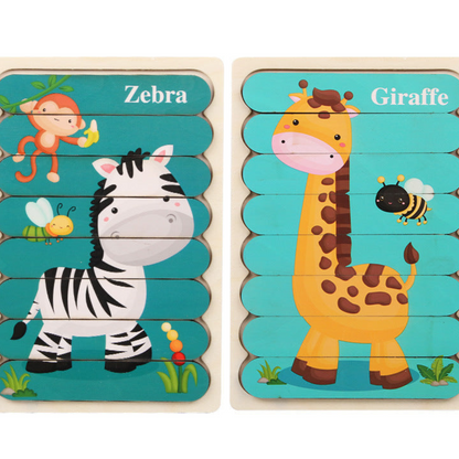 Educational Wood Learning Puzzle