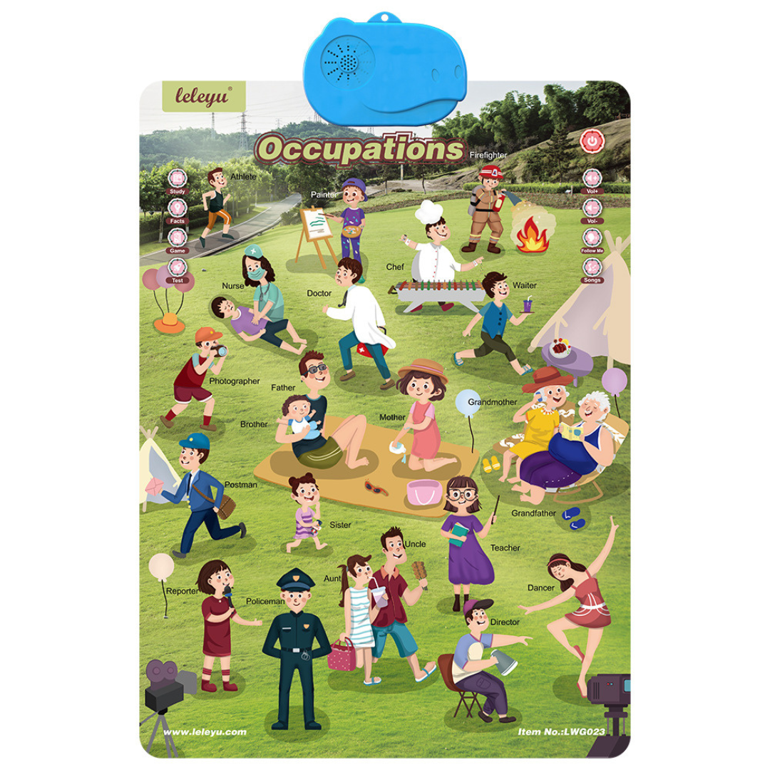 Fun Interactive Kids English Learning Board