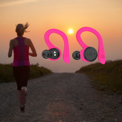 Sweatproof Bluetooth Athletic Earbuds