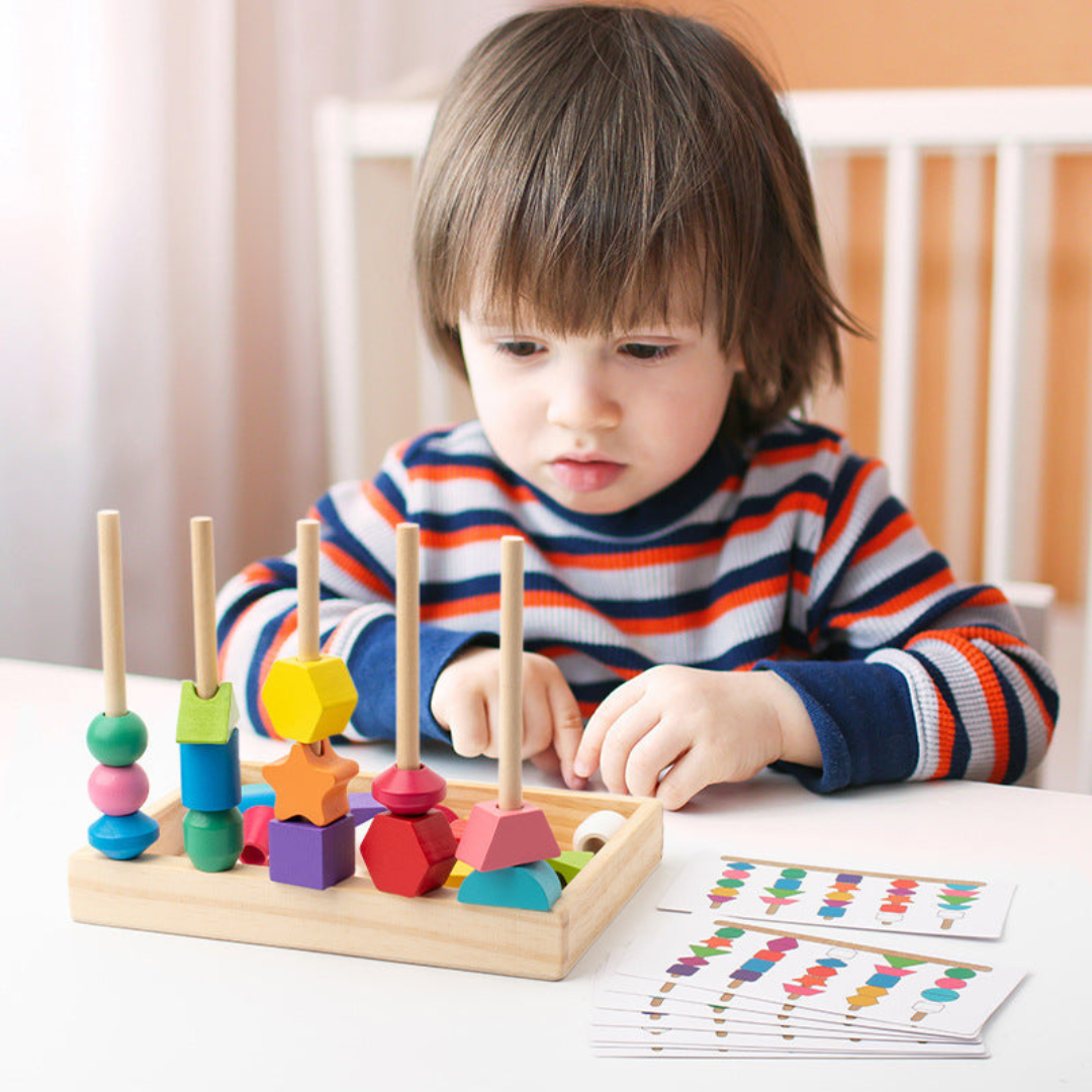 Educational Shape Sorting Color Game - Halri