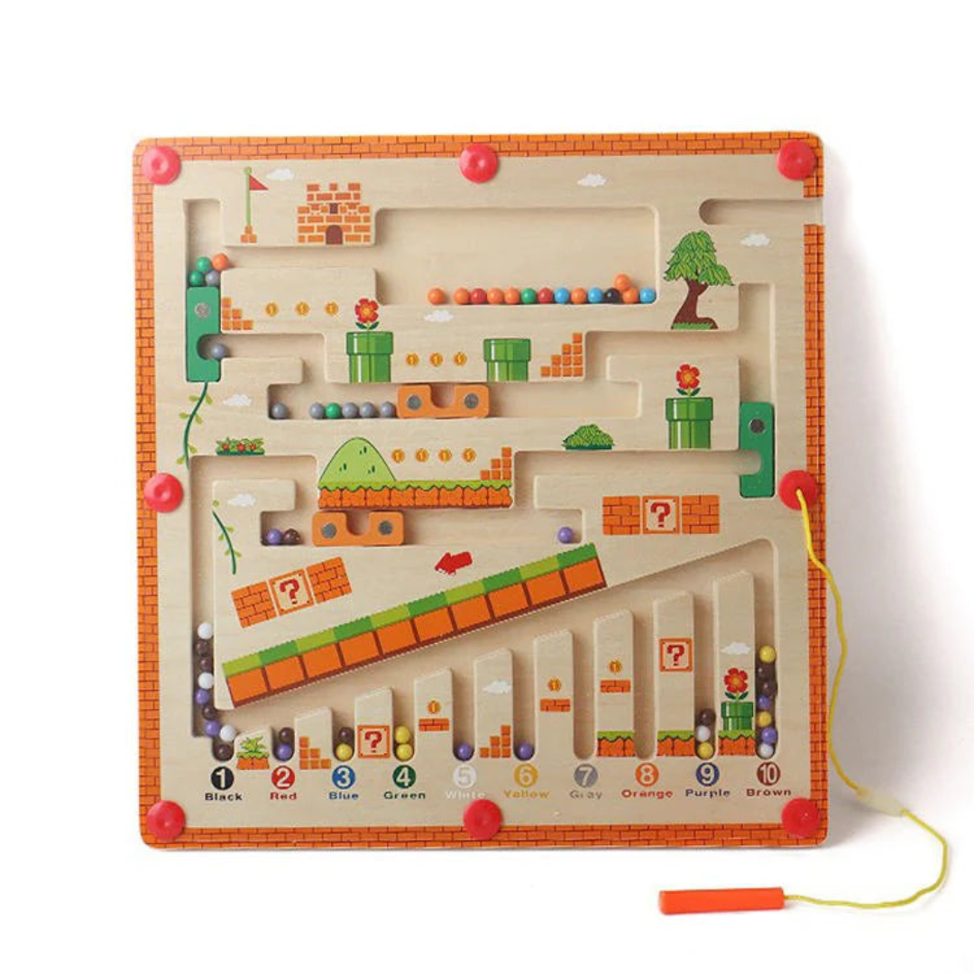 Educational Kids Number Color Puzzle Board - Halri