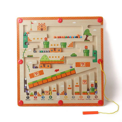 Educational Kids Number Color Puzzle Board - Halri