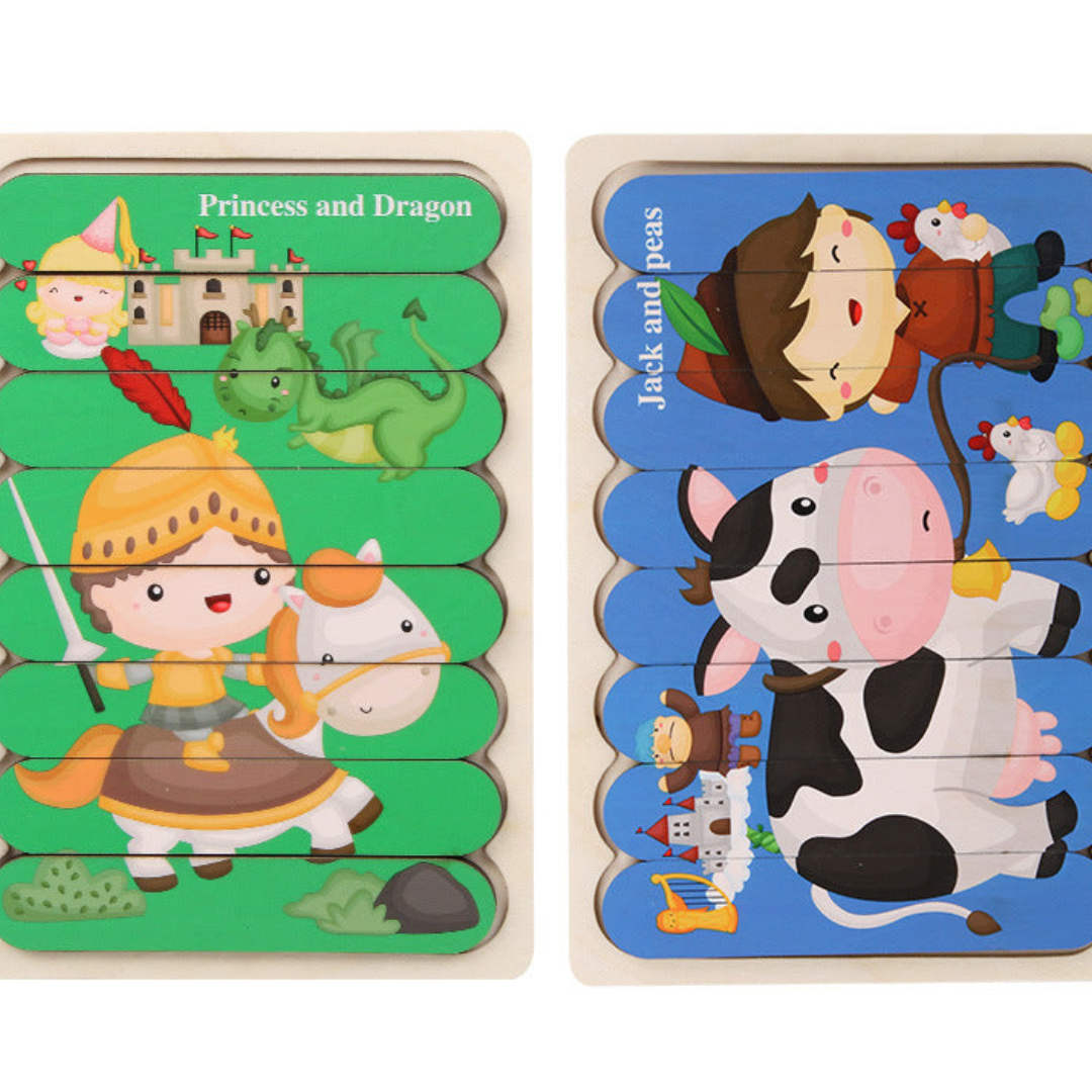 Educational Wood Learning Puzzle